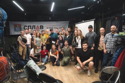 Лекция в магазине СПЛАВ (Галерея)